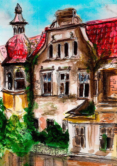 Открытка «Дом актера»