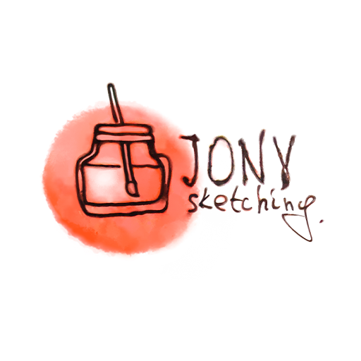 логотип Jony Sketching