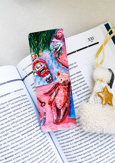 Закладка в книгу «Щелкунчик».