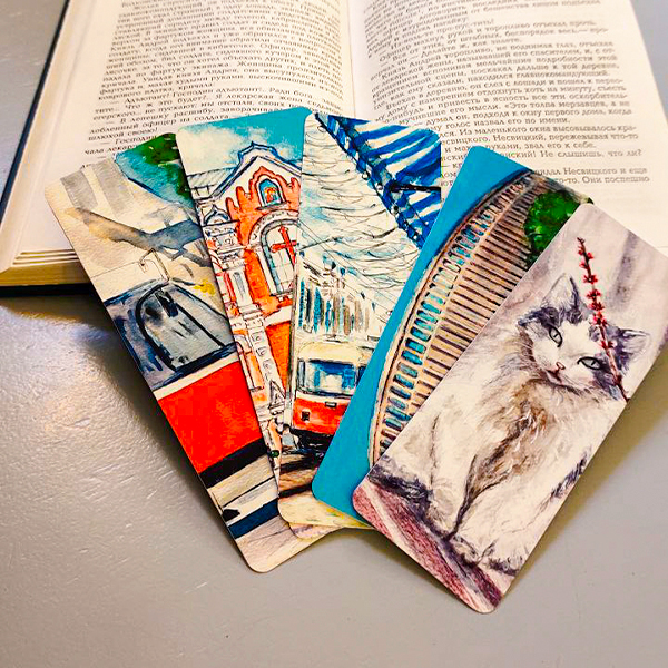 Закладки книжные